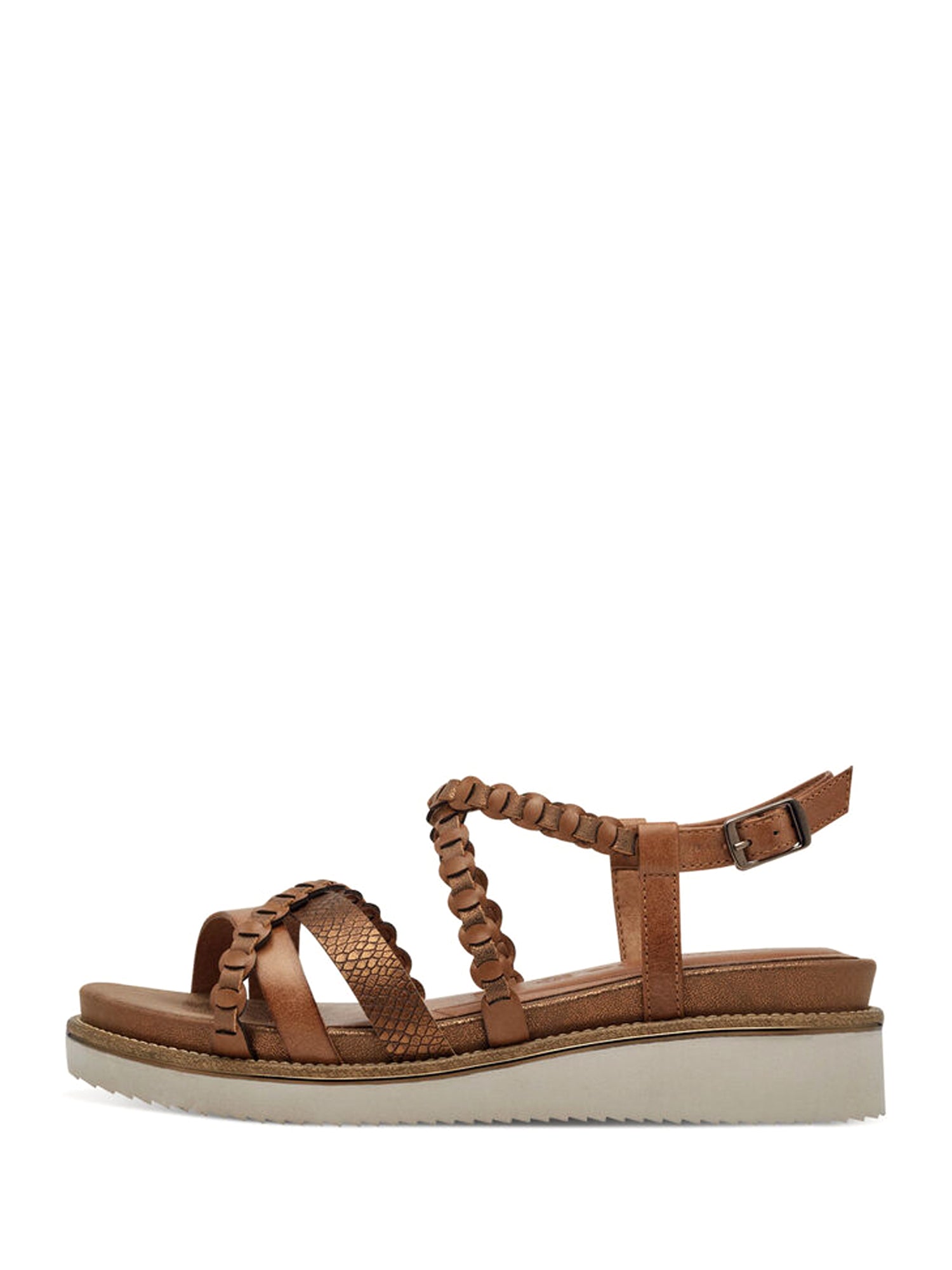 Sandali zeppa Marrone Tamaris