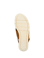 Sandali zeppa Giallo Tamaris