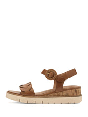 Sandali zeppa Marrone Tamaris