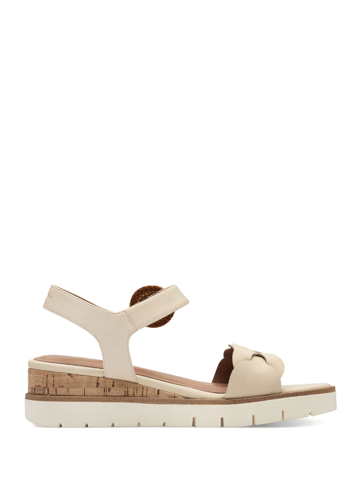 Sandali zeppa Beige Tamaris