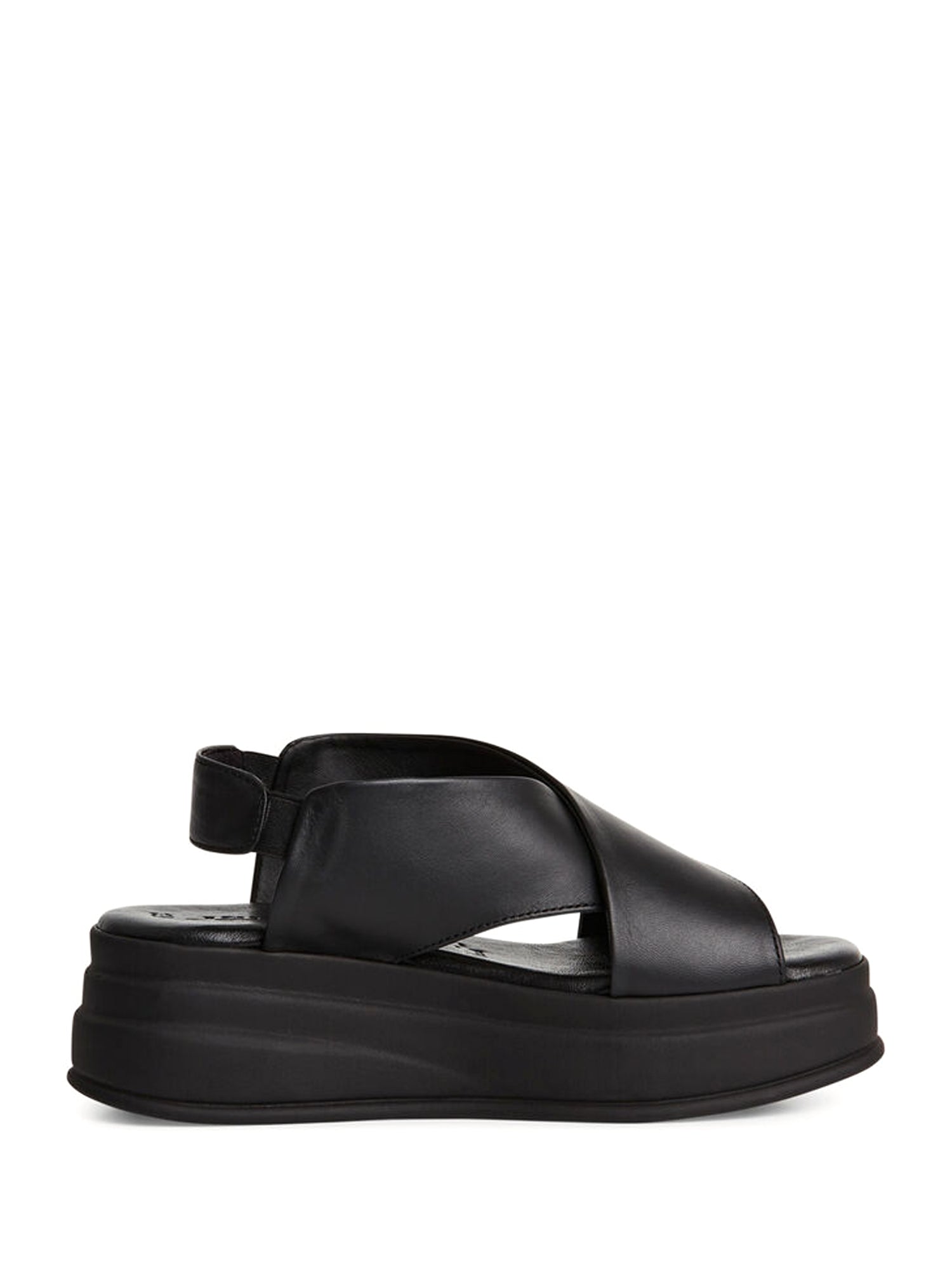 Sandali zeppa Nero Tamaris