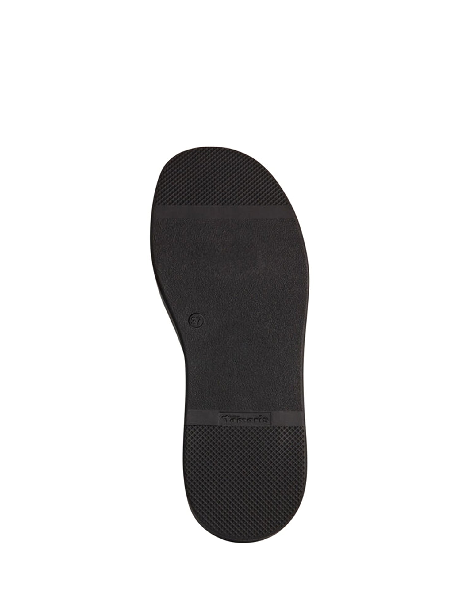 Sandali zeppa Nero Tamaris