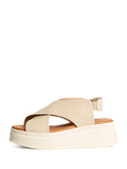 Sandali zeppa Beige Tamaris