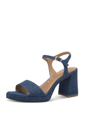 Sandali tacco Blu Tamaris