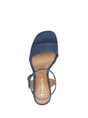 Sandali tacco Blu Tamaris