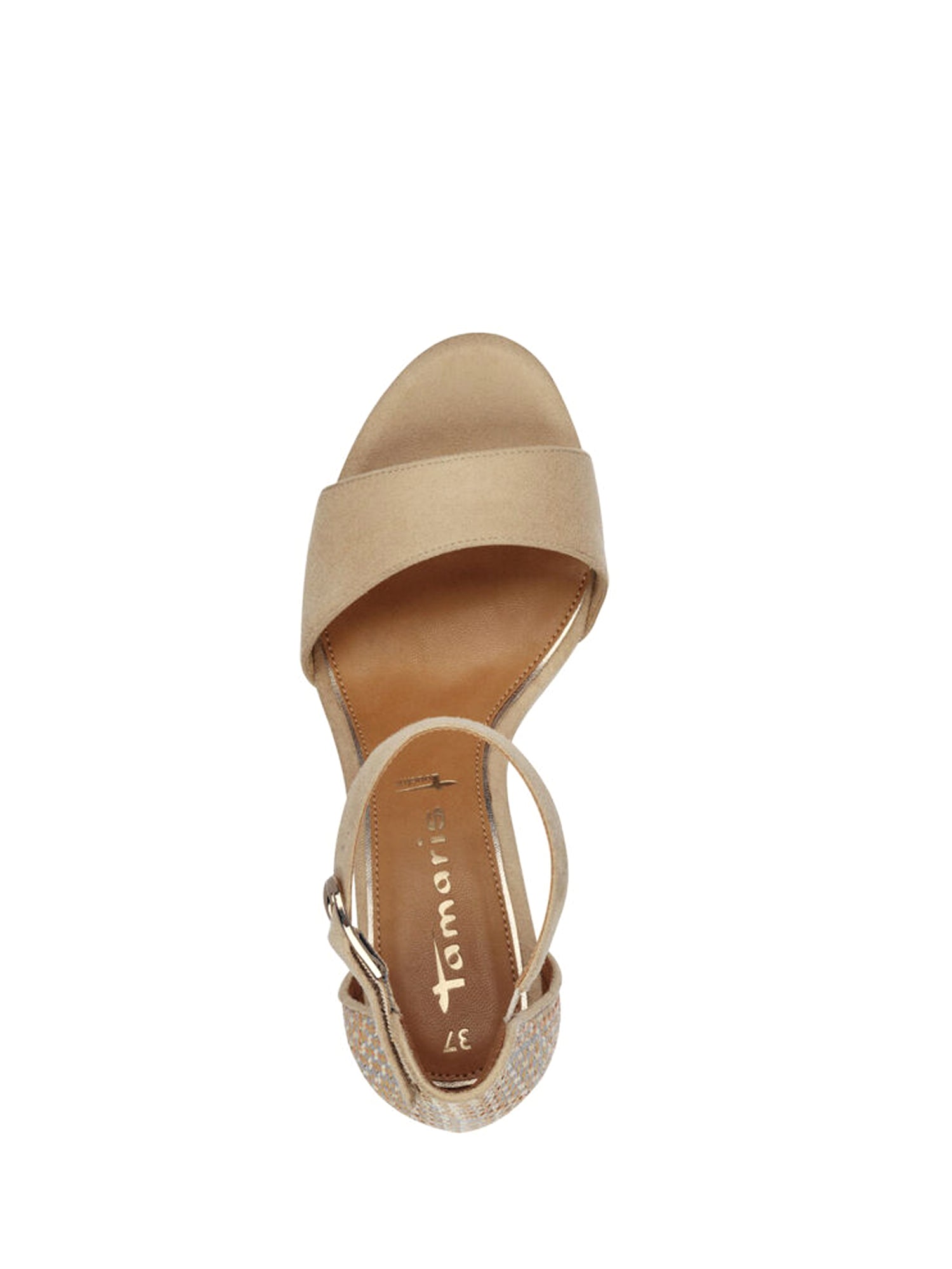 Sandali tacco Beige Tamaris