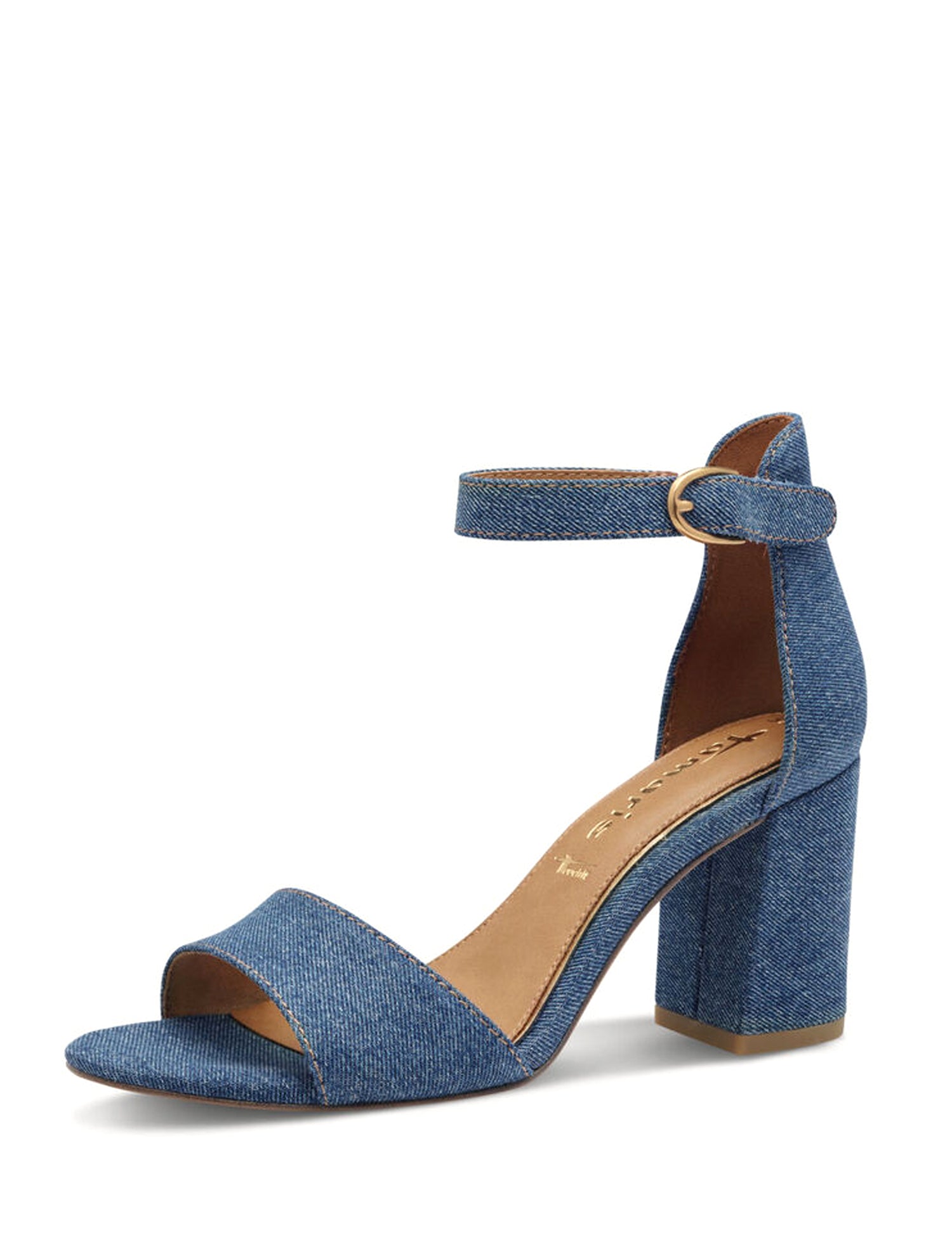 Sandali tacco Blu Tamaris