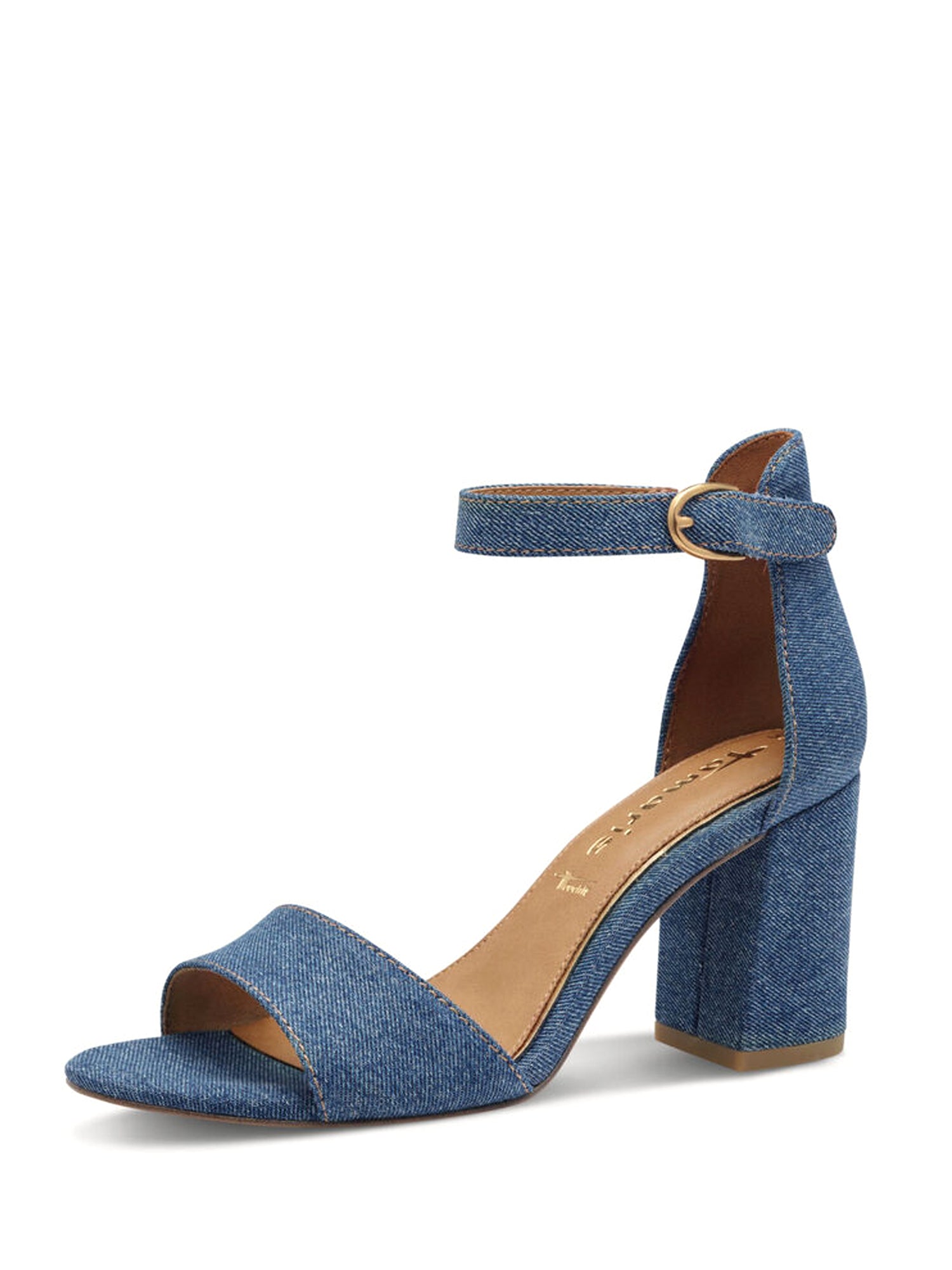 Sandali tacco Blu Tamaris