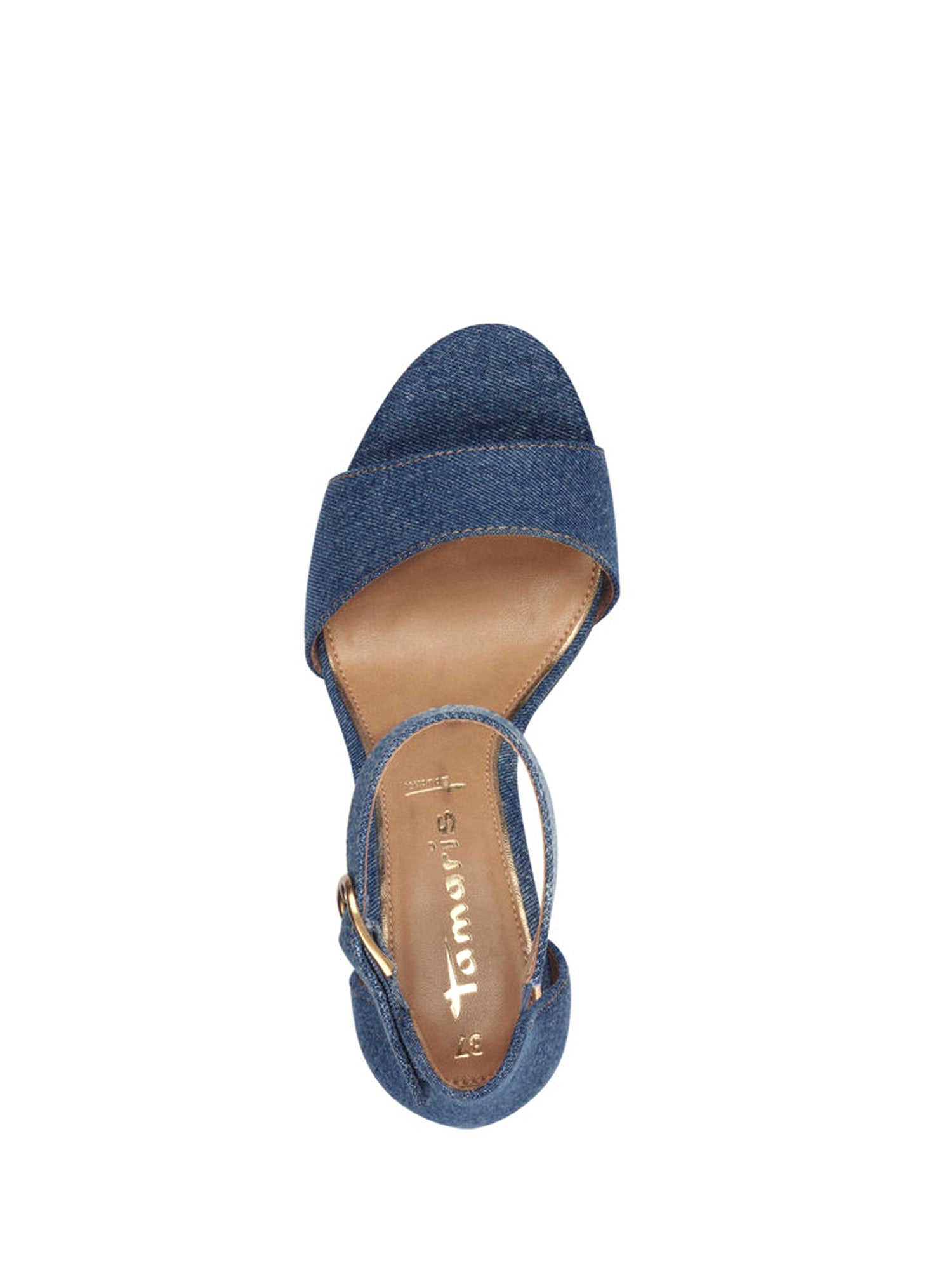 Sandali tacco Blu Tamaris