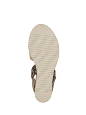 Sandali zeppa Beige Tamaris