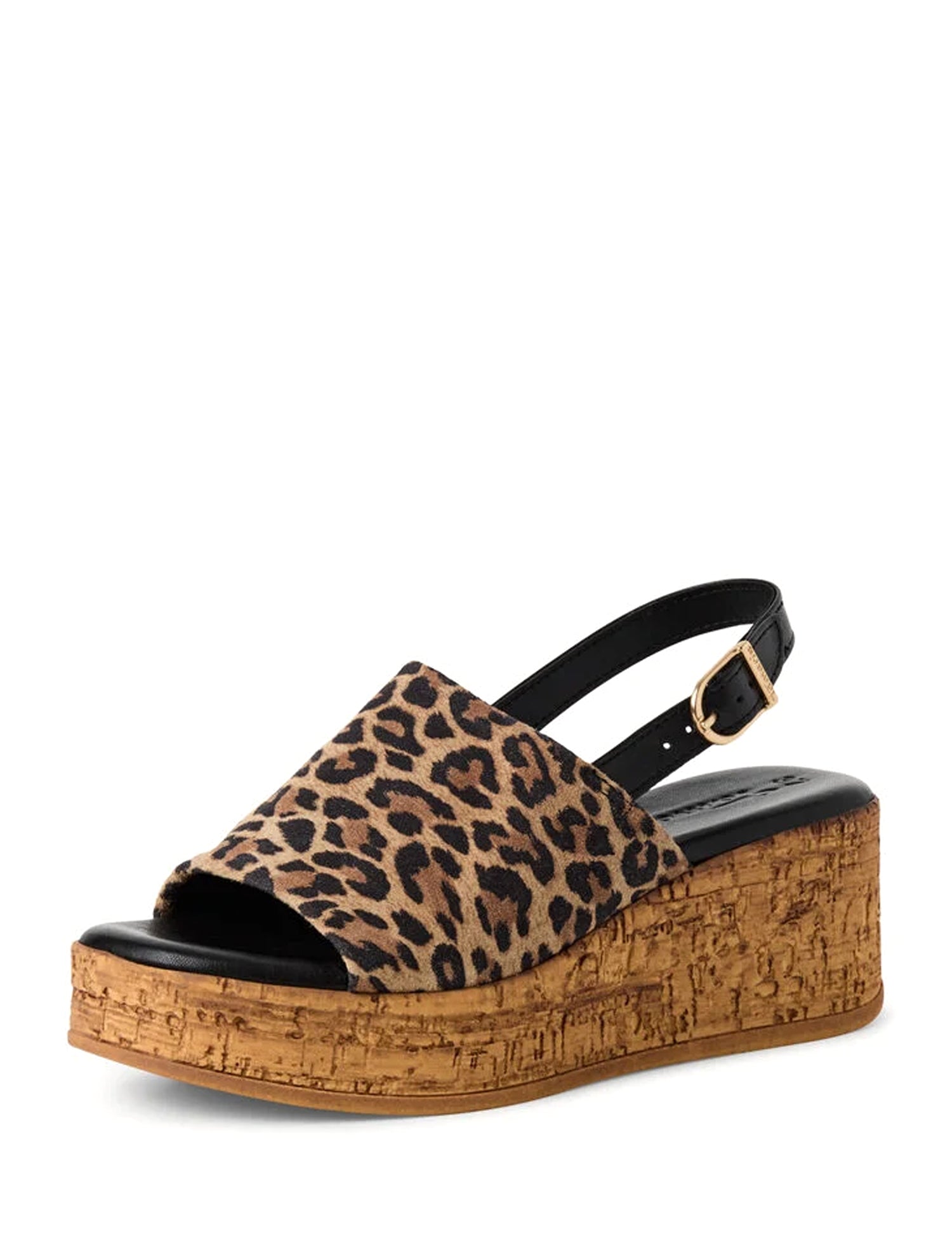 Sandali zeppa Marrone Tamaris