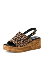 Sandali zeppa Marrone Tamaris