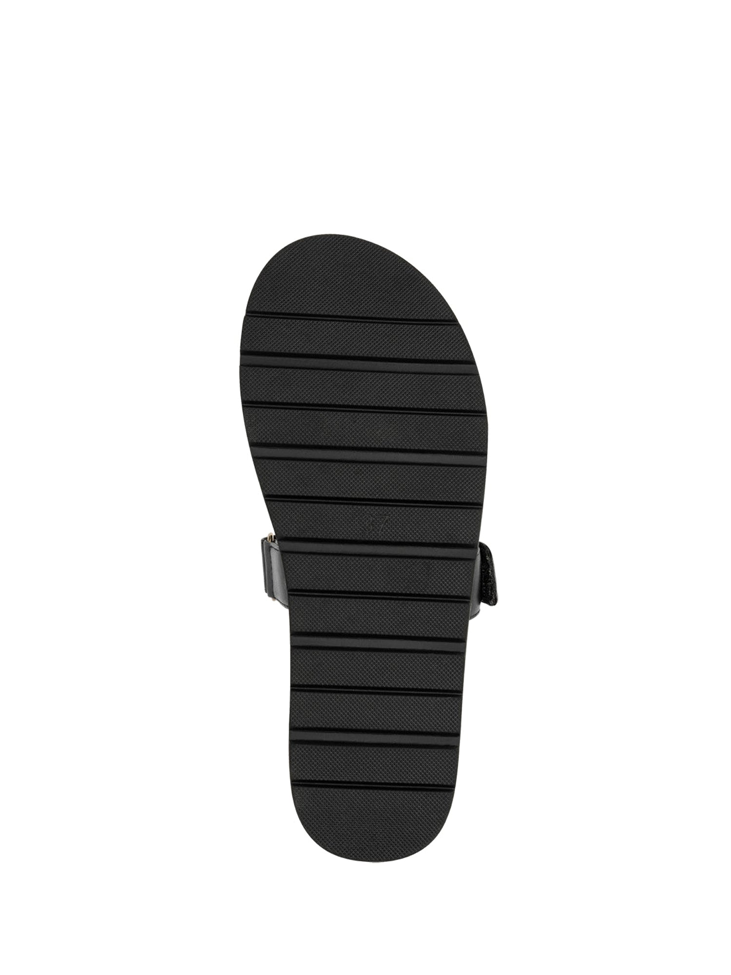 Sandali con strappi Nero Marco Tozzi