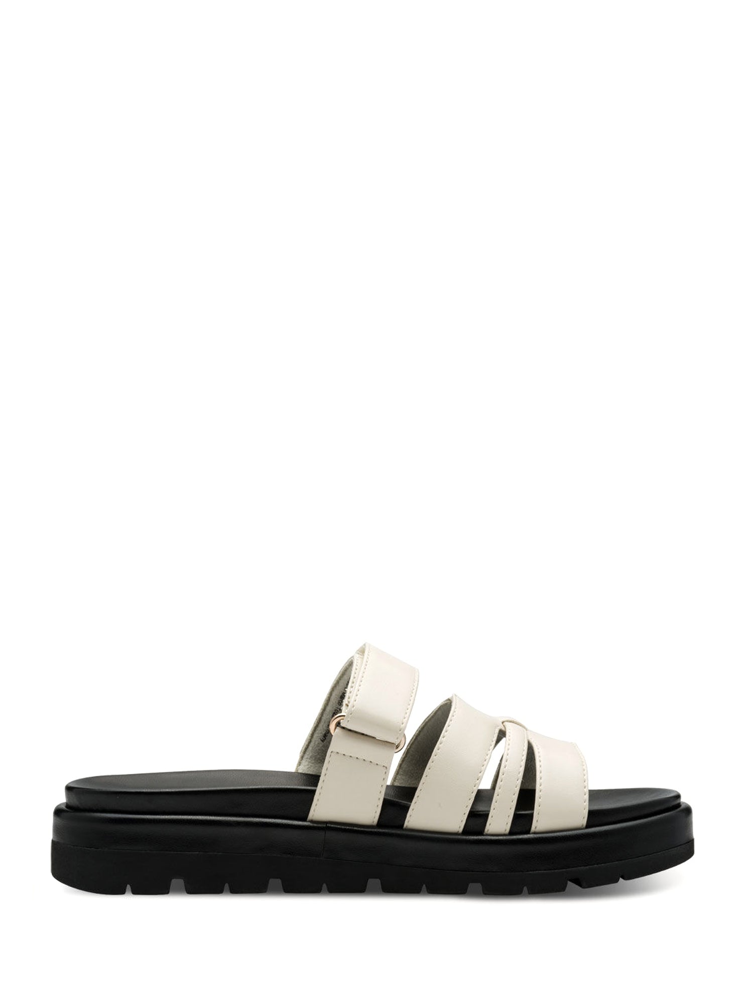 Sandali con strappi Bianco Marco Tozzi