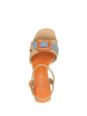 Sandali tacco Beige Marco Tozzi