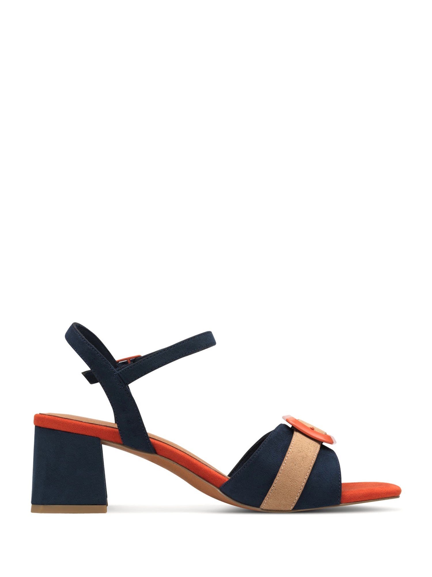 Sandali tacco Blu Marco Tozzi