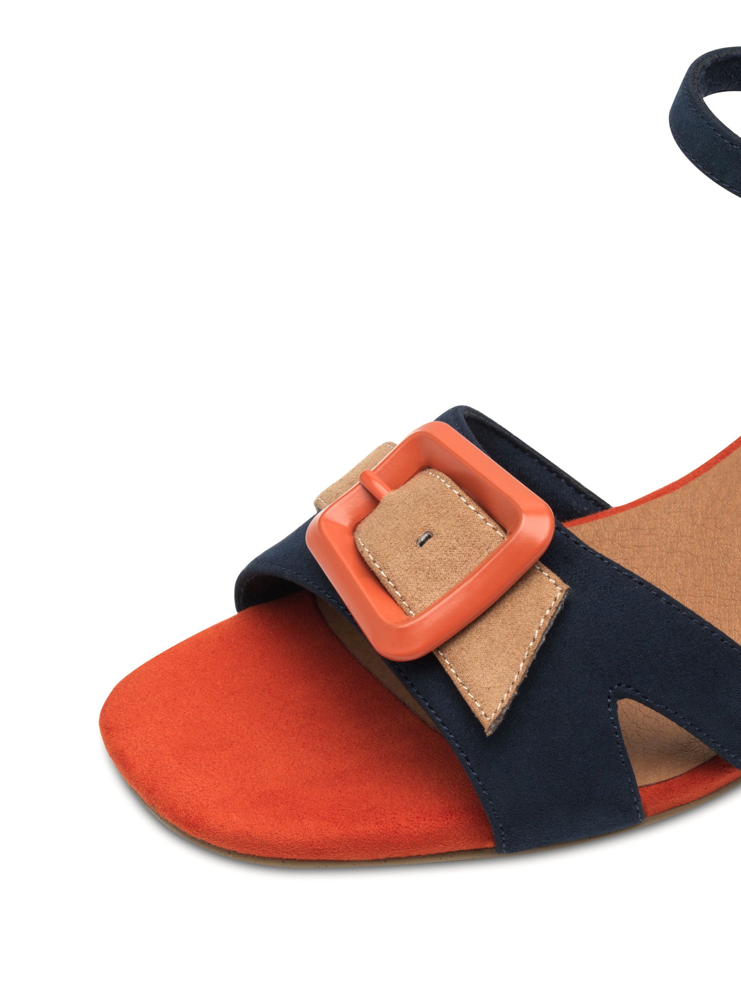 Sandali tacco Blu Marco Tozzi