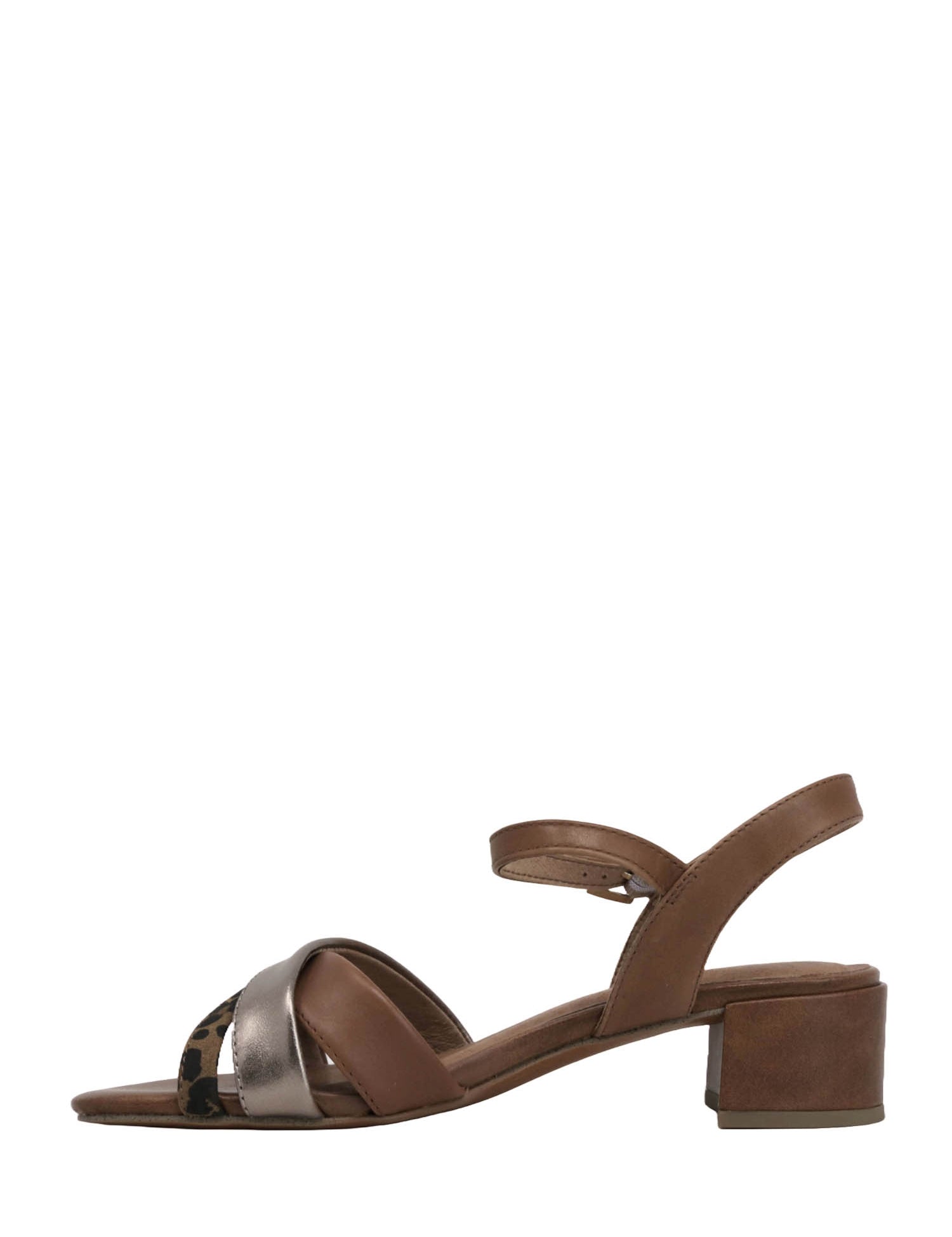 Sandali tacco Marrone Marco Tozzi