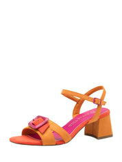 Sandali tacco Arancio Marco Tozzi