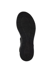 Sandali con strappi Nero Marco Tozzi