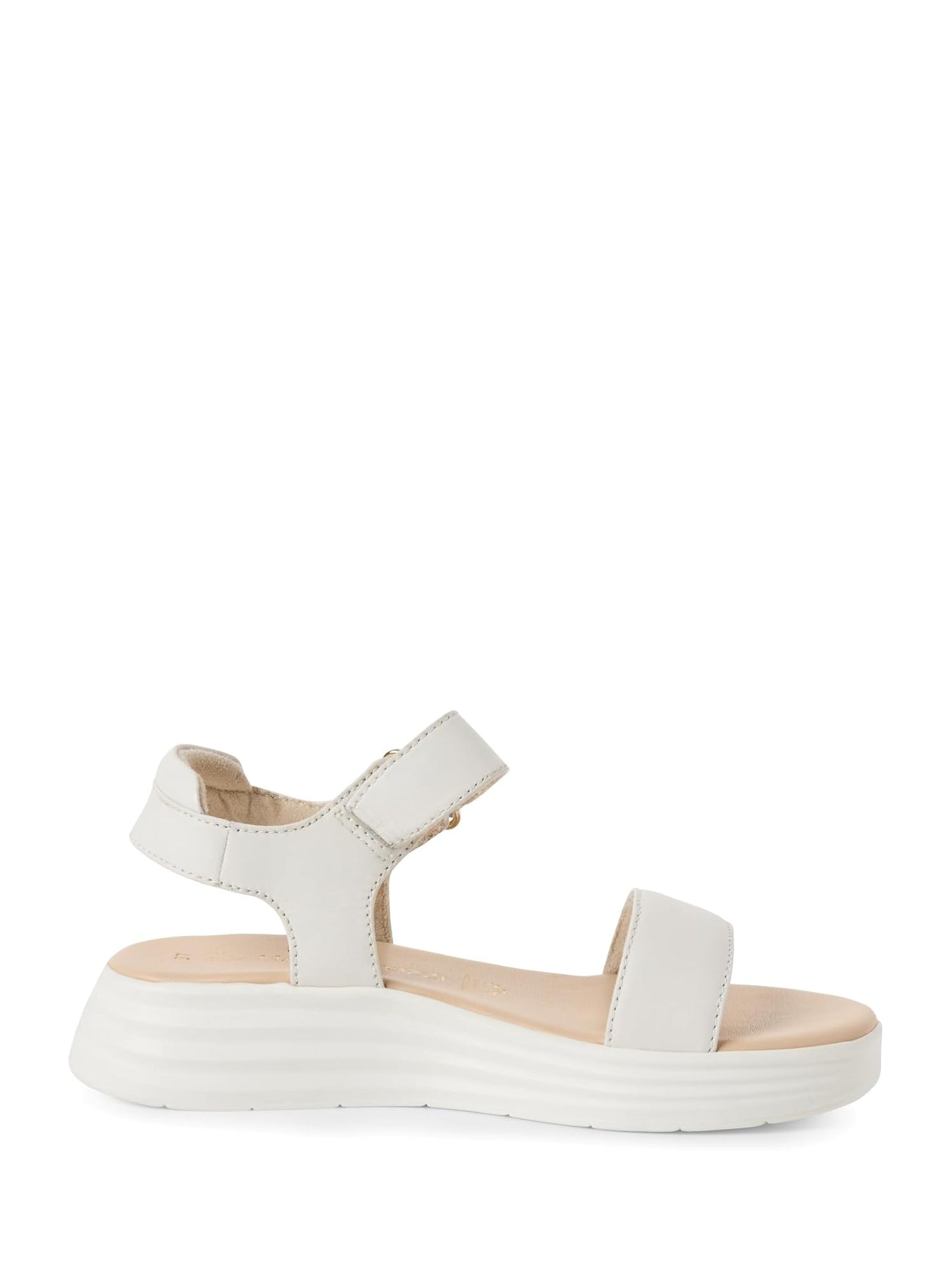 Sandali con strappi Bianco Marco Tozzi