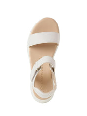 Sandali con strappi Bianco Marco Tozzi