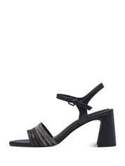 Sandali tacco Nero Marco Tozzi