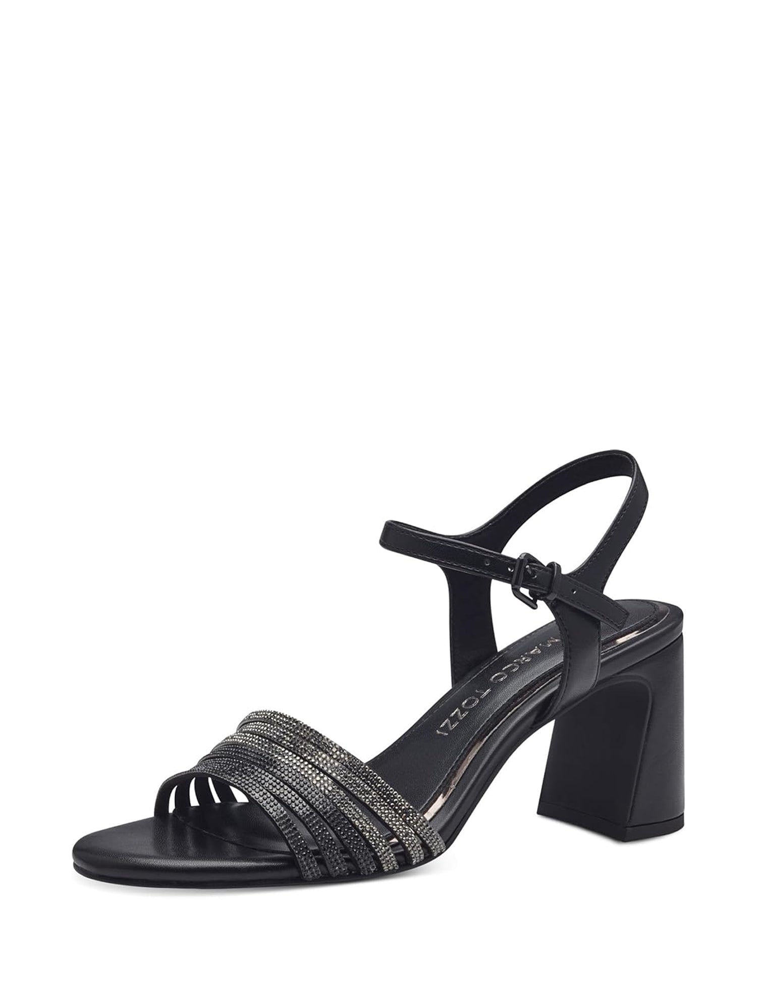 Sandali tacco Nero Marco Tozzi