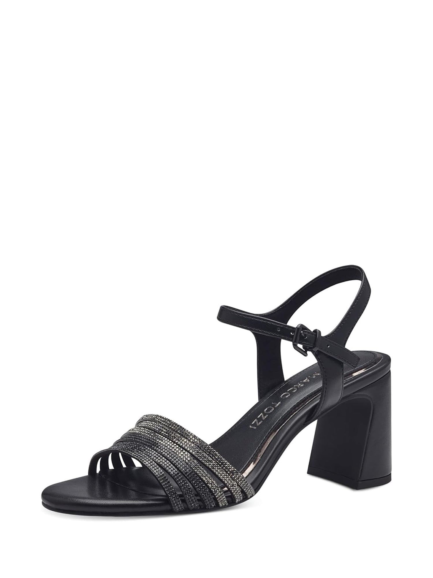 Sandali tacco Nero Marco Tozzi