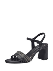 Sandali tacco Nero Marco Tozzi
