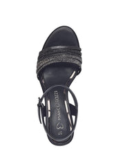 Sandali tacco Nero Marco Tozzi