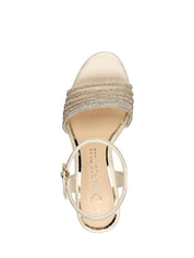 Sandali tacco Beige Marco Tozzi