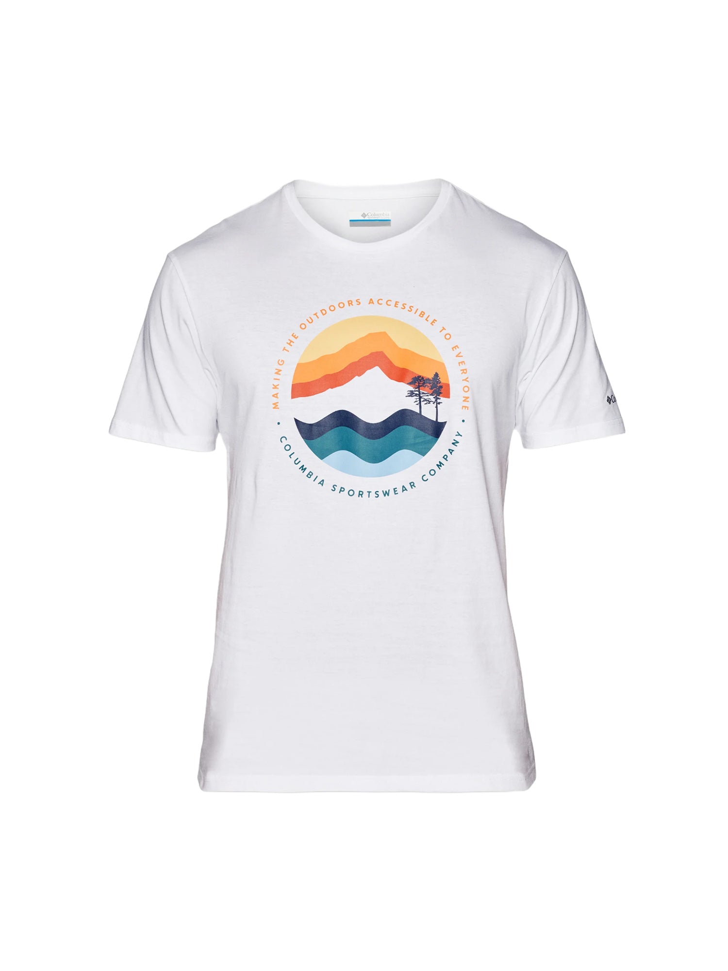 T-shirt Bianco Columbia