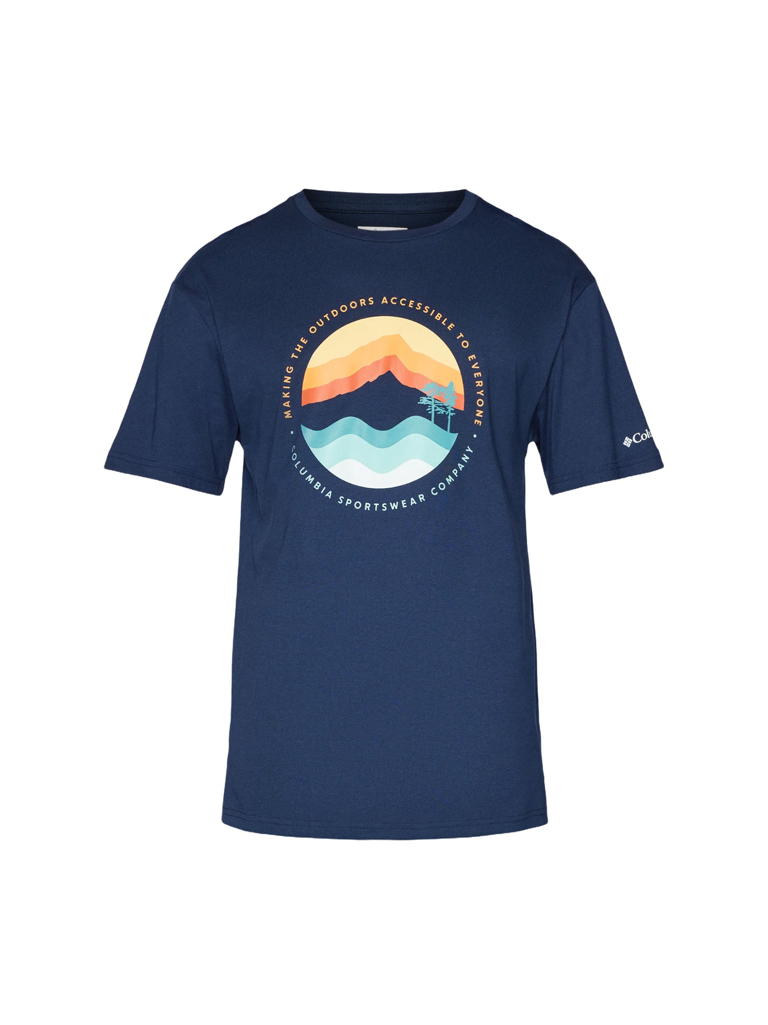 T-shirt Blu Columbia