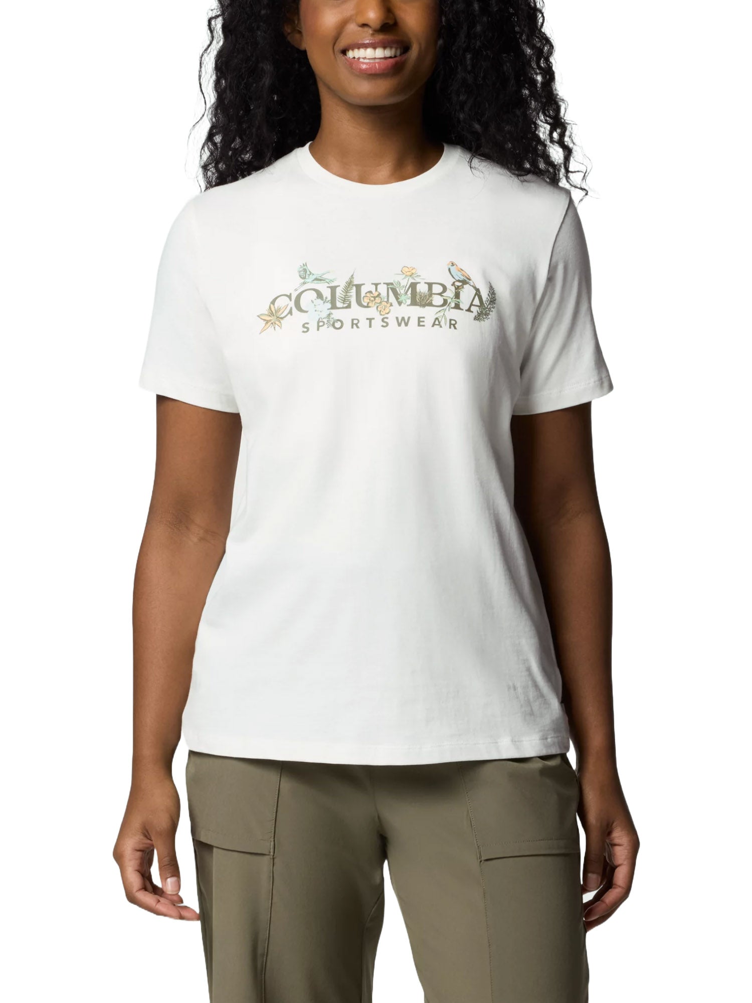 T-shirt Bianco Columbia