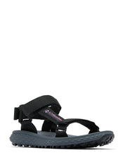 Sandali con strappi Nero Columbia