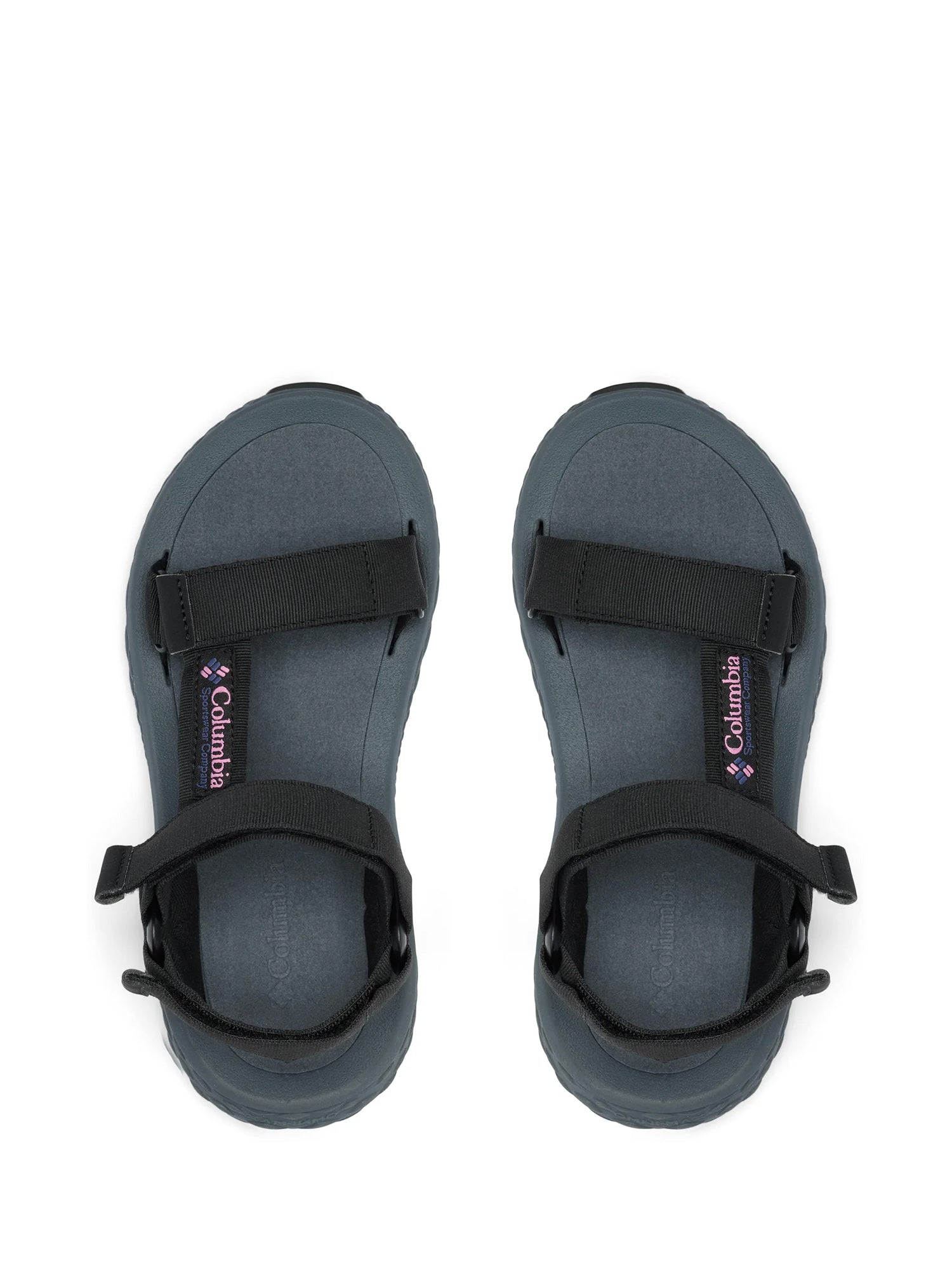 Sandali con strappi Nero Columbia