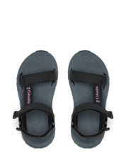 Sandali con strappi Nero Columbia