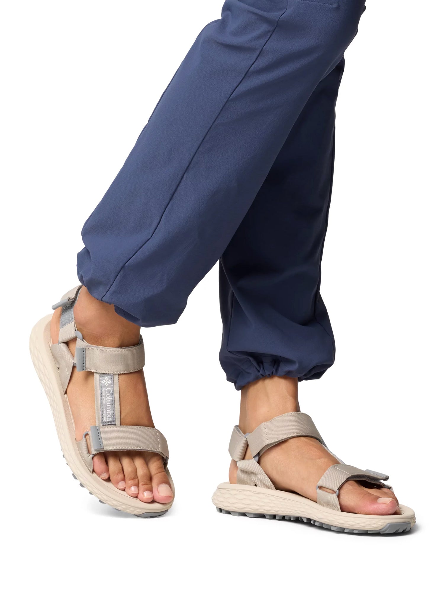 Sandali con strappi Beige Columbia