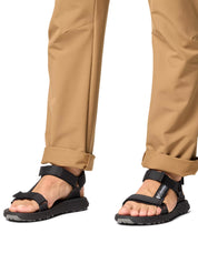 Sandali con strappi Nero Columbia