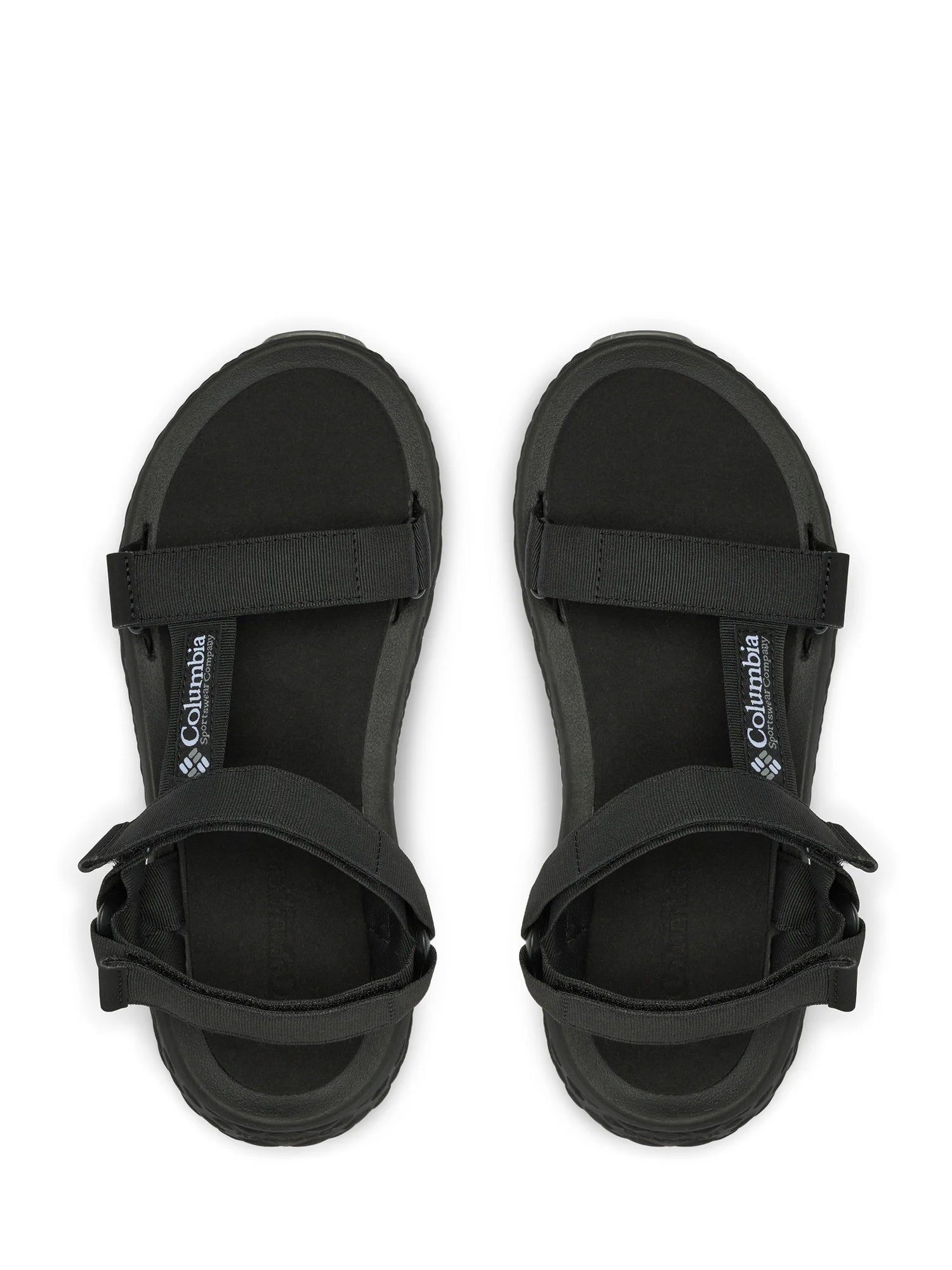 Sandali con strappi Nero Columbia