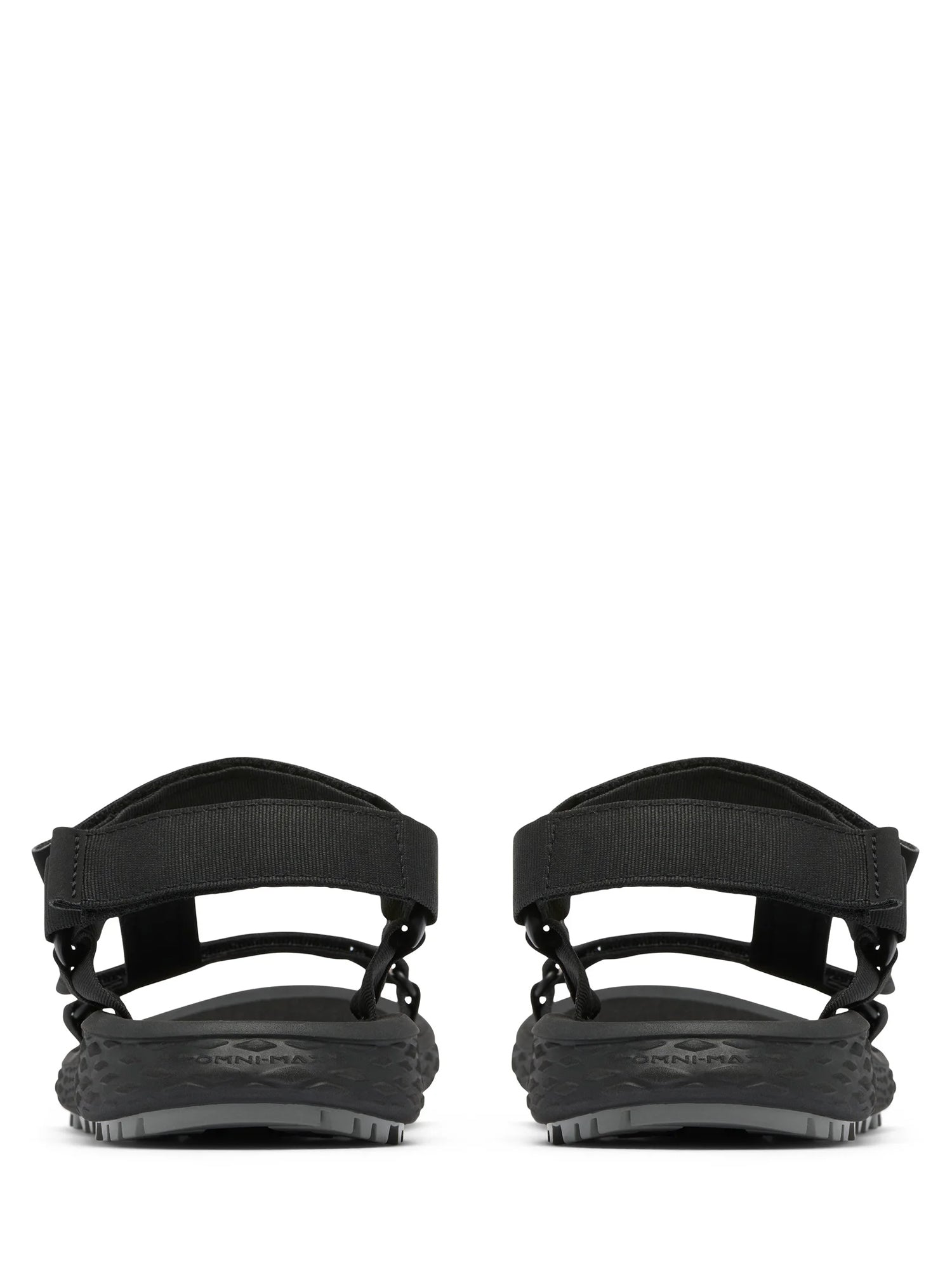 Sandali con strappi Nero Columbia