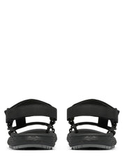 Sandali con strappi Nero Columbia