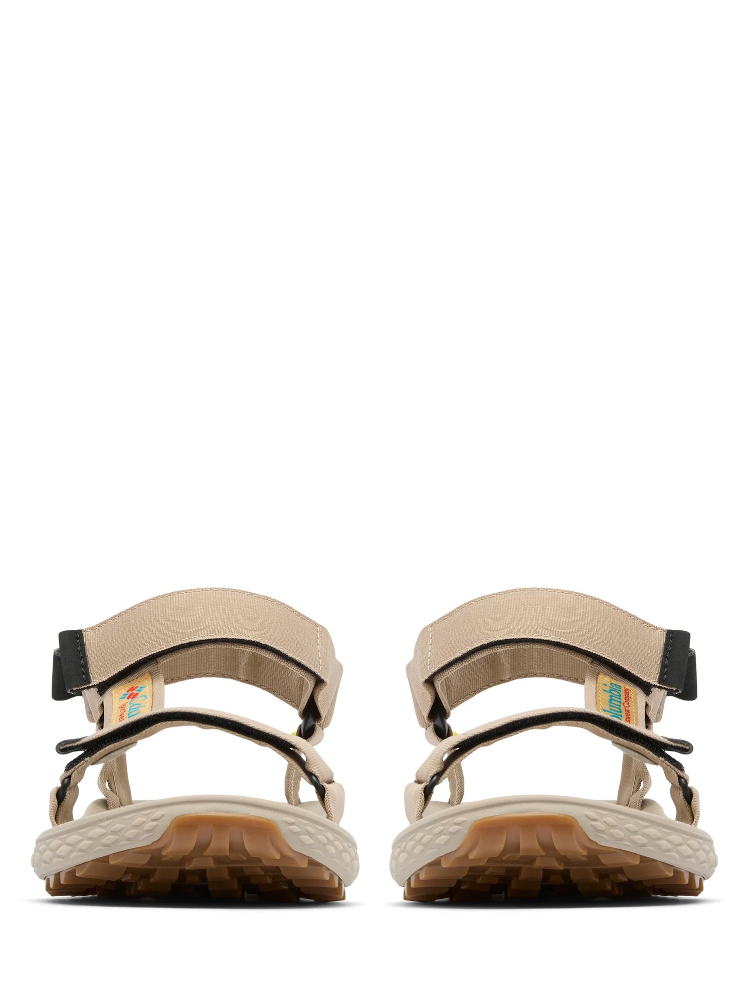 Sandali con strappi Beige Columbia