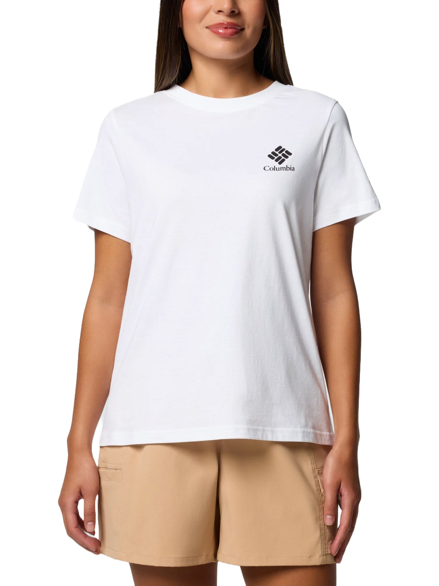 T-shirt Bianco Columbia