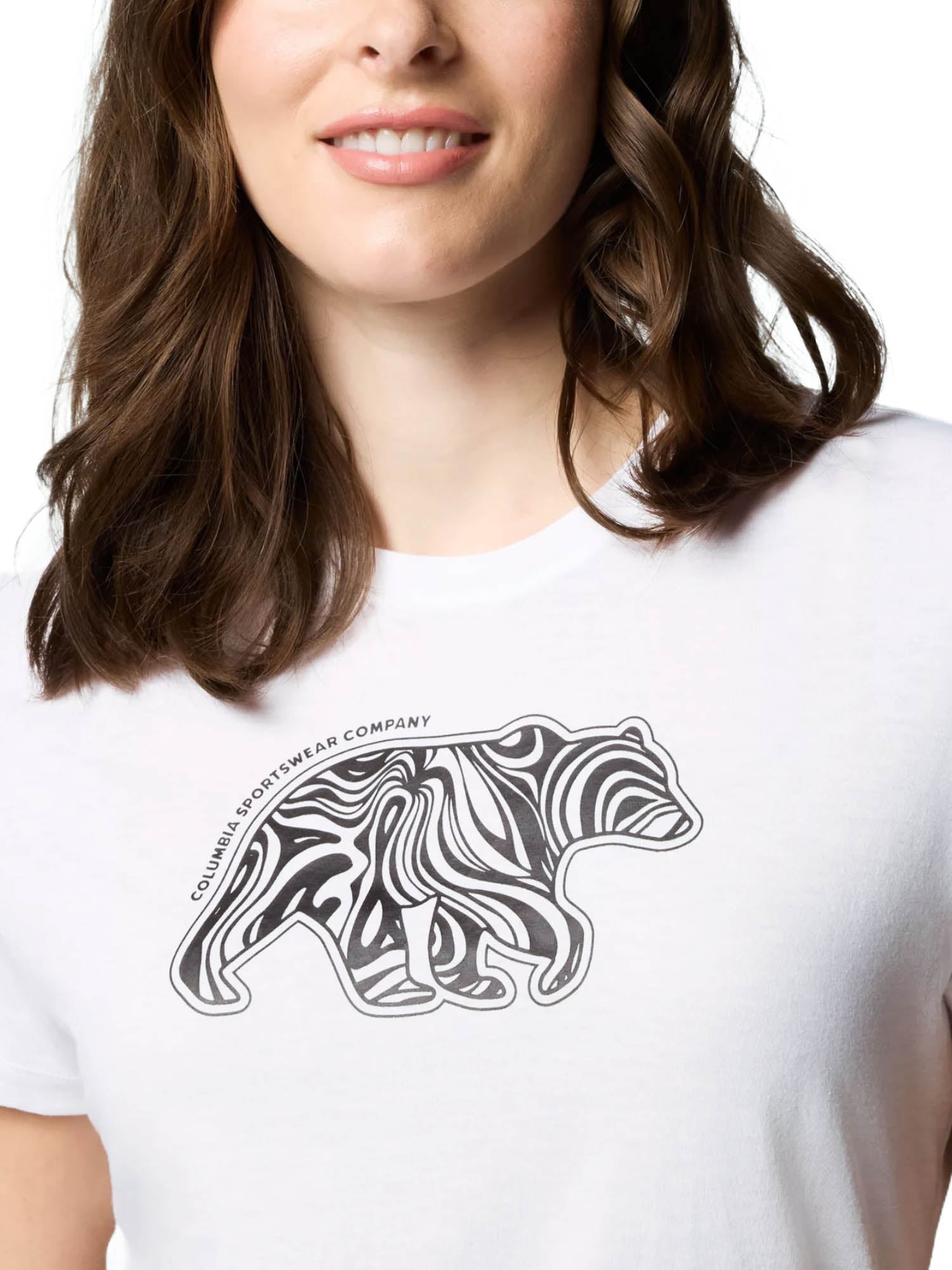 T-shirt Bianco Columbia