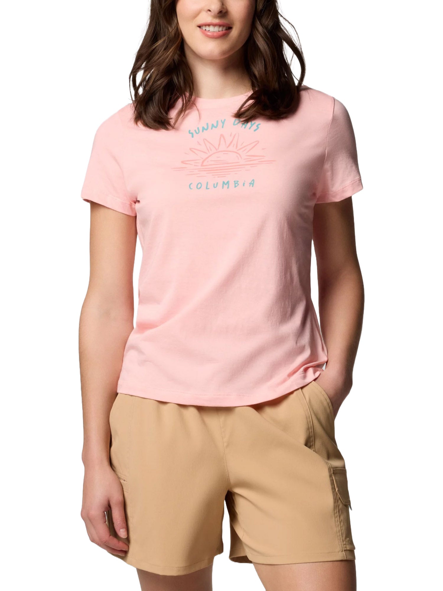 T-shirt Rosa Columbia