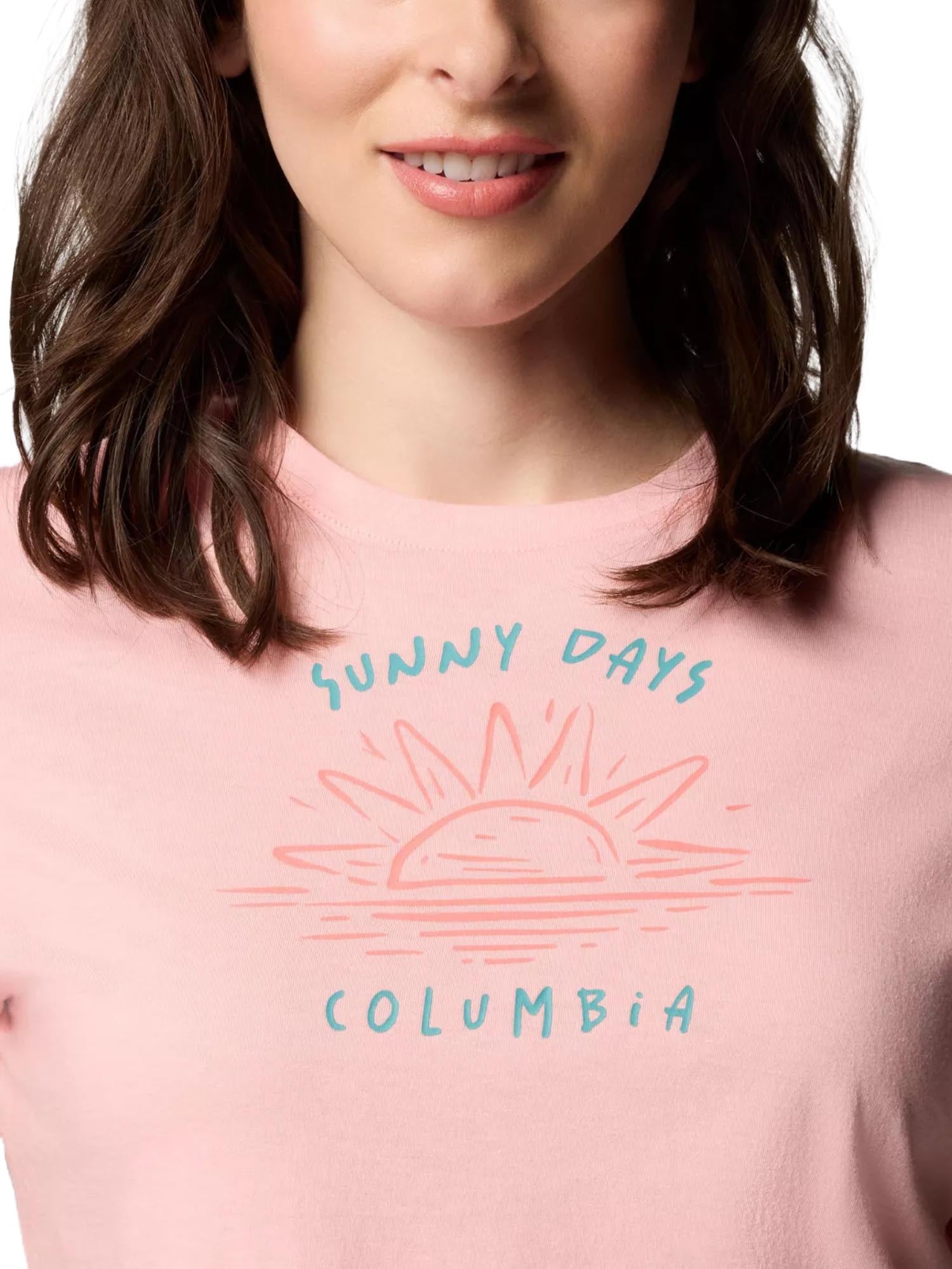T-shirt Rosa Columbia