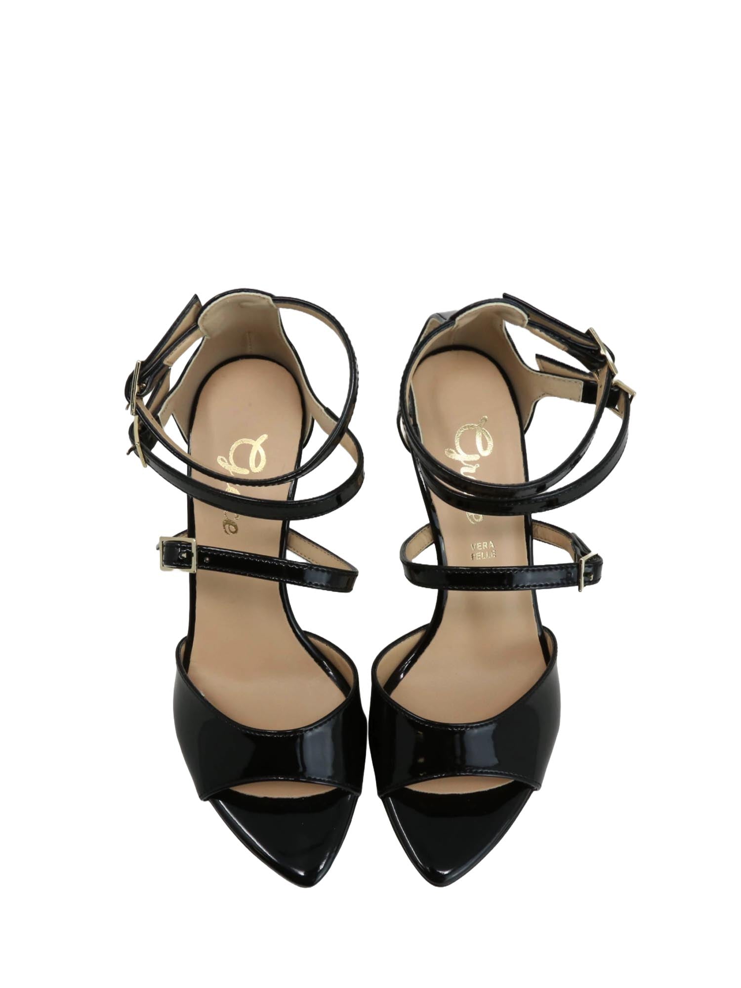 Sandali tacco Nero Grace Shoes