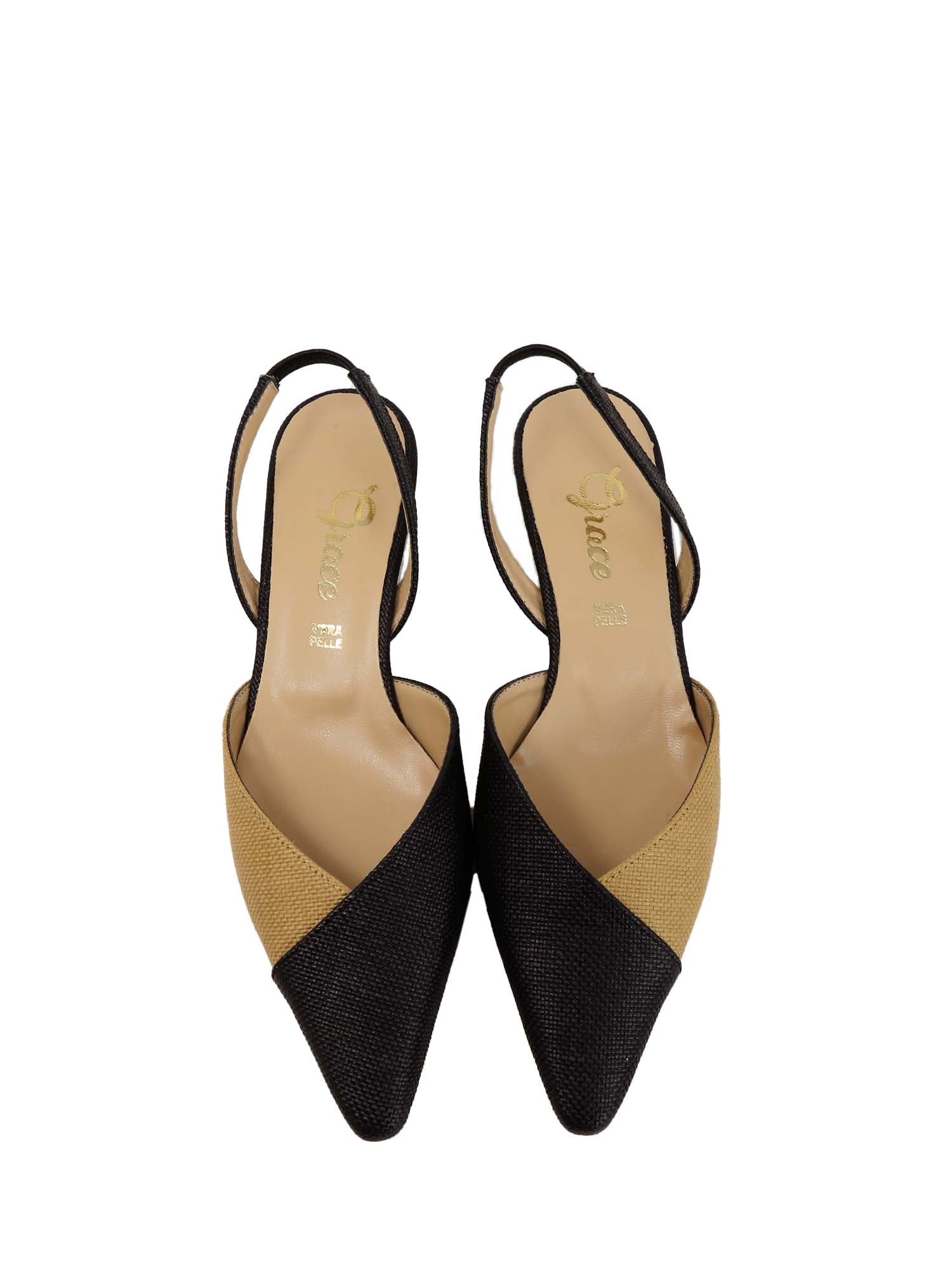Sandali tacco Nero Grace Shoes